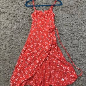 floral printed aerie dress